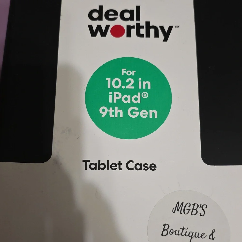Black Tablet Case for iPad 9th Gen